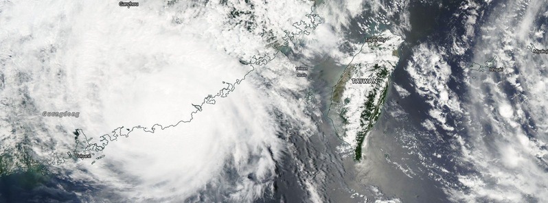 Tropical Storm “Linfa” makes landfall in southern China