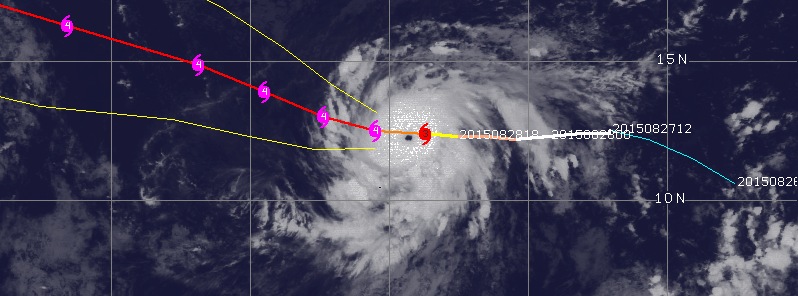 Hurricane “Jimena” becomes a major hurricane in the eastern Pacific