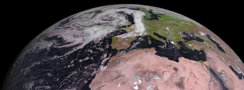 Europe’s latest geostationary weather satellite – MSG-4 – delivers first image of Earth