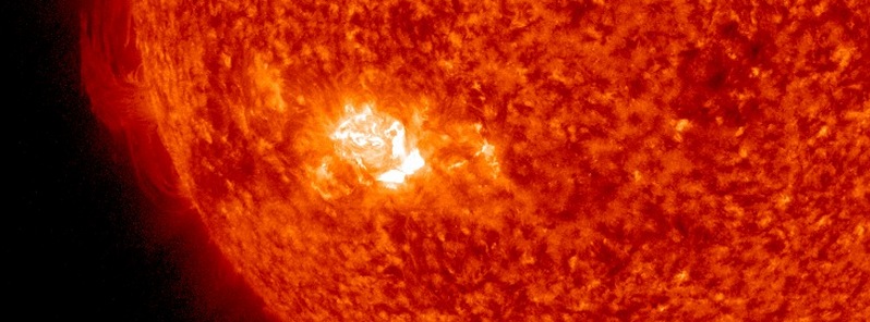 Moderately strong M1.4 solar flare and CME produced by Region 2403