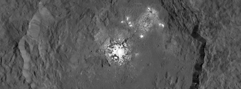 Bright spots on Ceres imaged in striking new detail