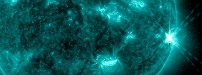 Impulsive M3.6 solar flare erupts from Region 2423