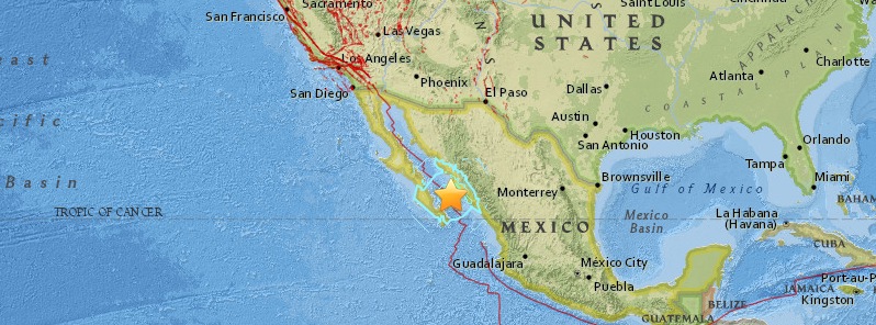 Strong and shallow M6.6 earthquake hits Gulf of California