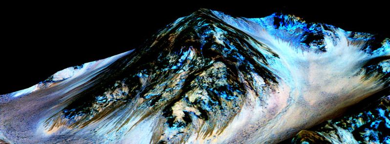 NASA confirms liquid water flows on Mars