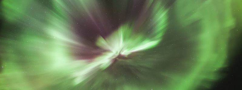 CME impact: Geomagnetic storm reaching G3 Strong levels in progress