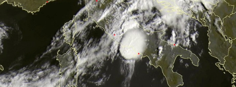 Severe thunderstorms accompanied by baseball-sized hail hits central Italy