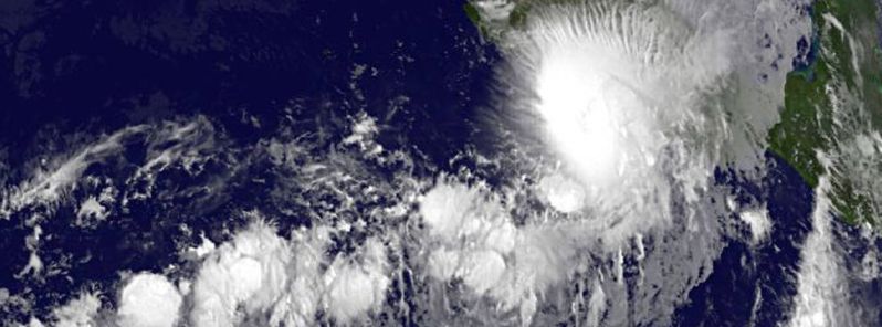Tropical Storm “Marty” threatens the west coast of Mexico