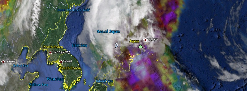 Tropical Storm “Etau” hits mainland Japan, heavy rain causes flooding and landslides