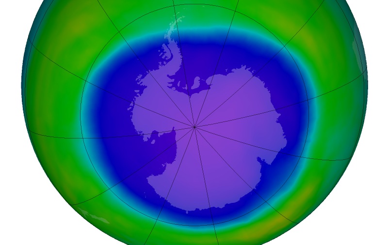 A sharp decline in concentration of ozone destroying HCFC-133a gas reported