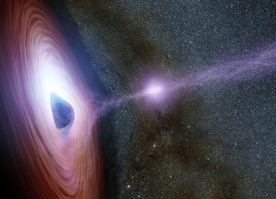 Black hole experiences massive X-ray flare