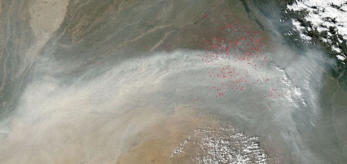 Manmade aerosols significantly affecting South Asian summer monsoon winds