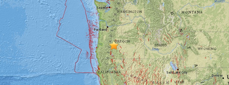 Swarm of earthquakes registered near central Oregon volcanic complex