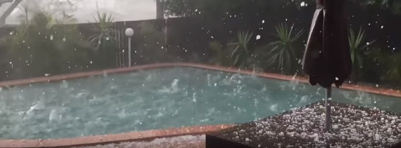 Powerful seasonal hailstorm sweeps New South Wales, Australia
