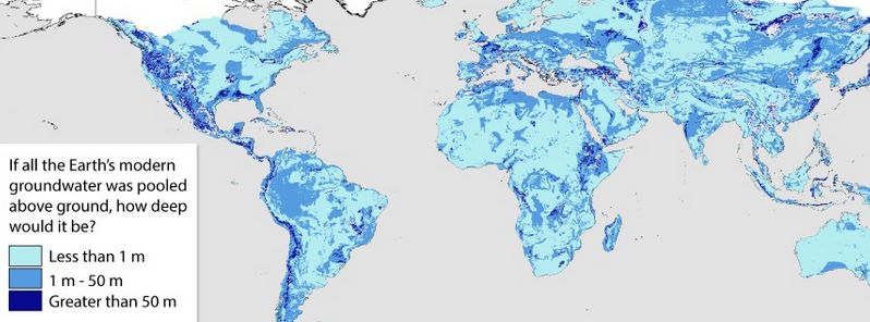 Earth’s groundwater supplies mapped for the first time