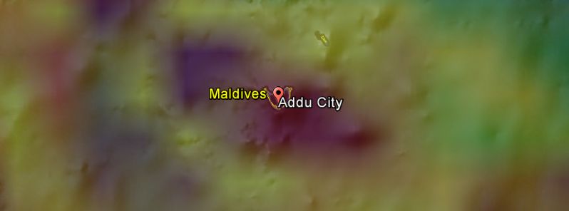 The worst flood in 40 years hits Addu City, Maldives