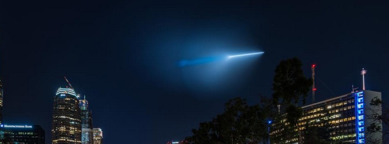 Mysterious light in the sky over Los Angeles confirmed as a Navy missile test