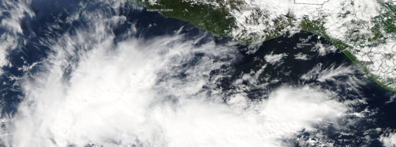 Tropical Storm “Sandra” develops southwest of Mexico