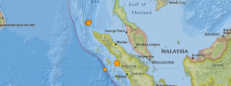Series of earthquakes hit Sumatra prompting fears of possible tsunamis, Indonesia