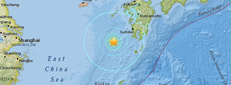 Very strong and shallow M7.0 earthquake triggers tsunami advisories, southwestern Japan