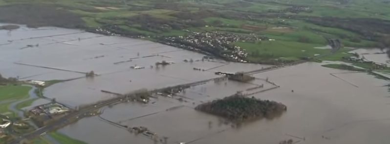Water-saturated Cumbria floods again as persistent heavy rains continue across UK
