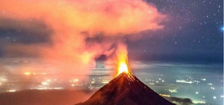Frequent, intense explosions and new lava flows at Fuego volcano, Guatemala