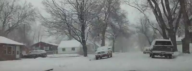 Record breaking snowfall marks the beginning of winter for South Dakota, Iowa