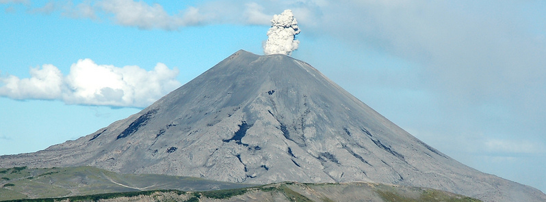Elevated volcanic activity observed at Karymsky, Russia