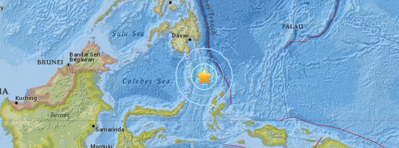 Very strong and shallow M6.8 earthquake hits Talaud Islands, Indonesia