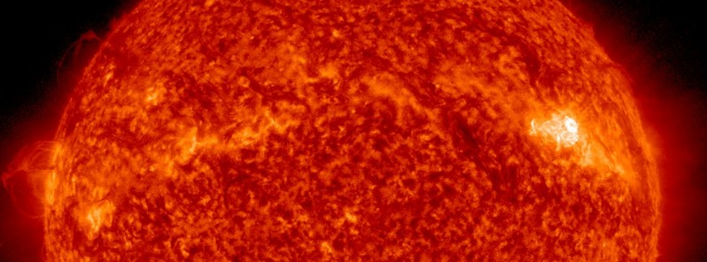 Region 2497 produces M1.0 solar flare