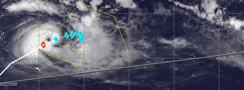 Unpredictable Tropical Cyclone “Winston” to intensify and become quasi-stationary in South Pacific