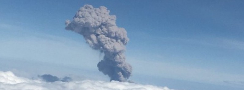 Nevados de Chillán erupts sending ash plume up to 6.2 km a.s.l., Chile