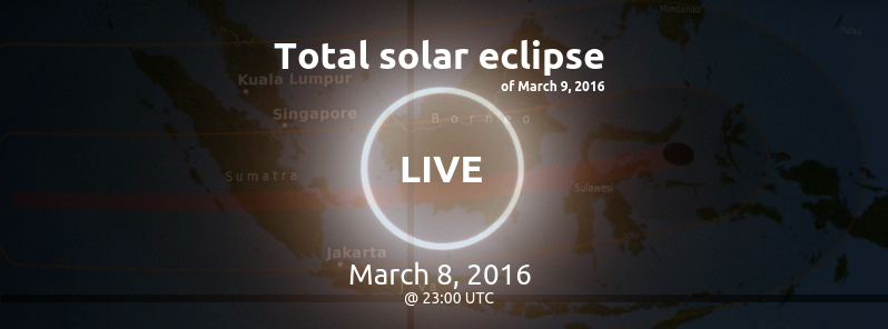 Watch 2016 total solar eclipse live