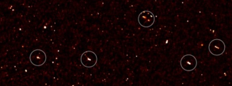 A mysterious discovery: Supermassive black holes spinning out aligned radio jets