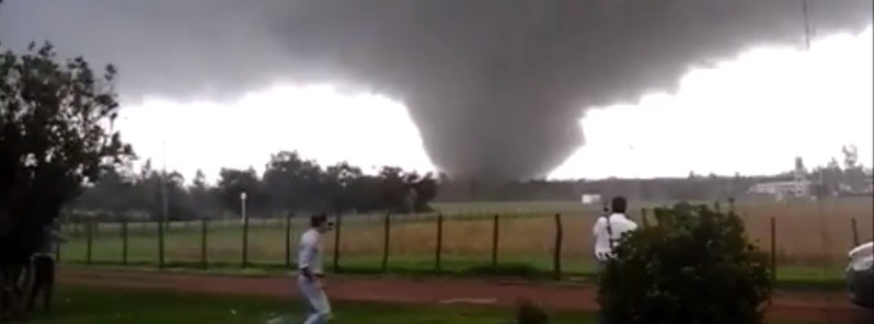 Violent tornado rips through the city of Dolores, killing 4 and injuring hundreds, Uruguay