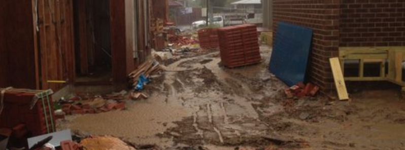 Intense rainstorm batters portions of South Australia, local flash floods reported