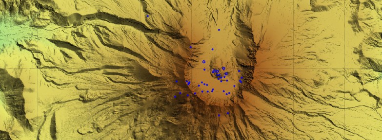 CVO: Small magnitude earthquake swarm at Mount St. Helens, US
