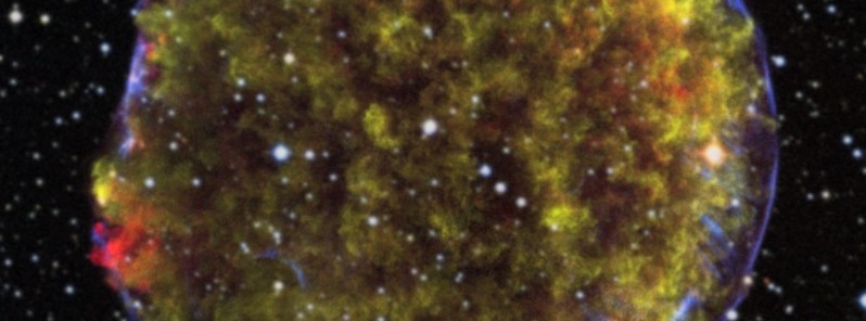 X-ray observatory captures expanding debris from a stellar explosion