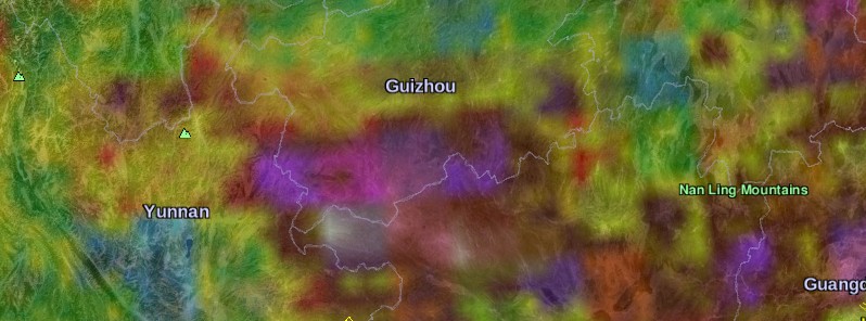 Heavy rain hits southwest China’s Guizhou Province, at least 5 missing