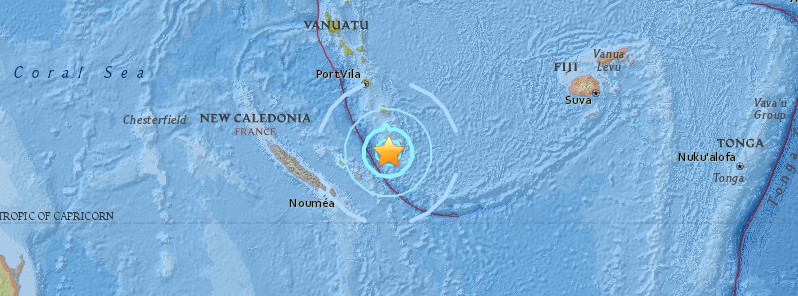 Strong and shallow M6.3 earthquake hits Vanuatu