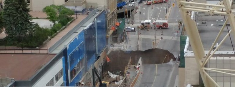 Large sinkhole opens in downtown Ottawa, gas leak prompts evacuations, Canada