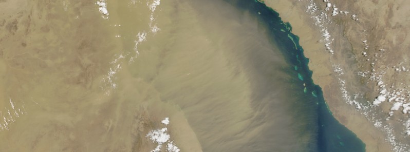 Significant increase in frequency and intensity of sandstorms in the Middle East over the past 15 years