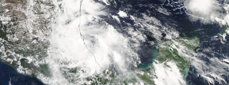Tropical Storm “Danielle” makes Mexico landfall