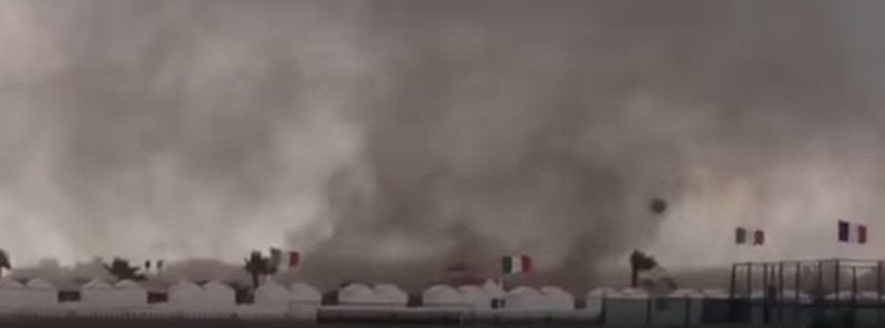 Powerful tornado hits Venice, injures 2, Italy