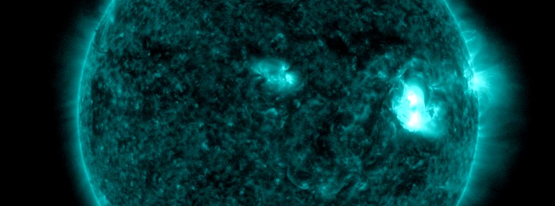 Two M1 solar flares, flurry of C-class erupt from geoeffective Region 2567