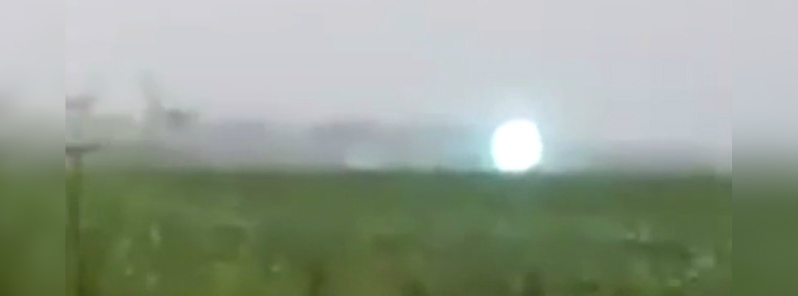 Rare phenomenon caught on camera: ‘Ball lightning’ in Novosibirsk