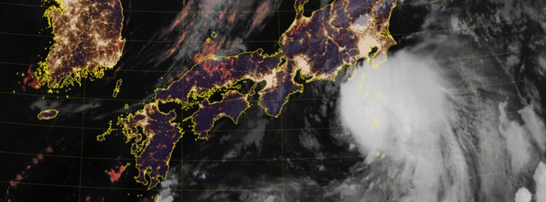 Typhoon “Mindulle” about to hit Tokyo with very heavy rain and damaging winds
