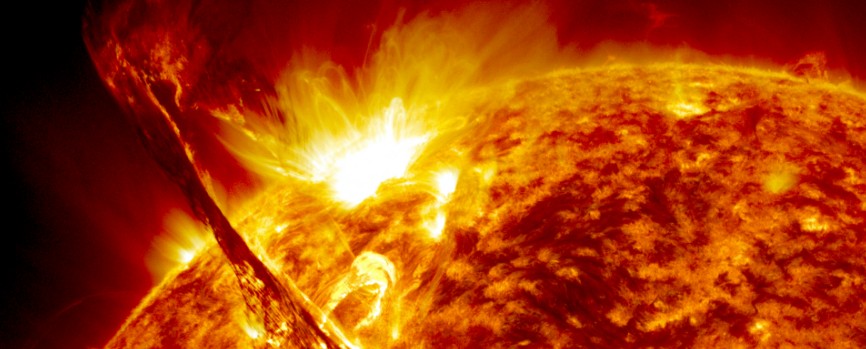 Extreme space weather event that could have led to a nuclear war