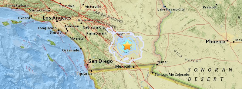 Swarm of small earthquakes hits Salton Sea, California