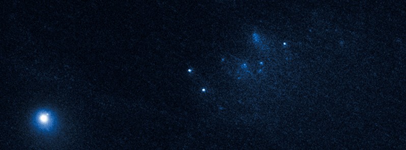 Close-up look at disintegrating Comet 332P/Ikeya-Murakami