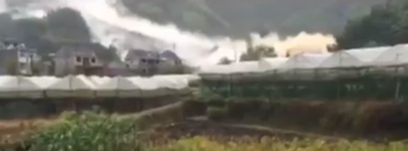 27 missing after landslide hits a village in eastern China